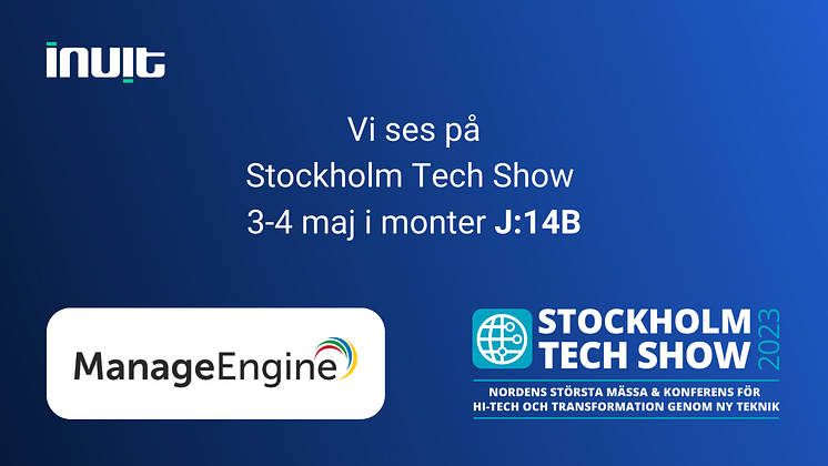 Vi ses på Stockholm Tech Show Monter J14B (Video)