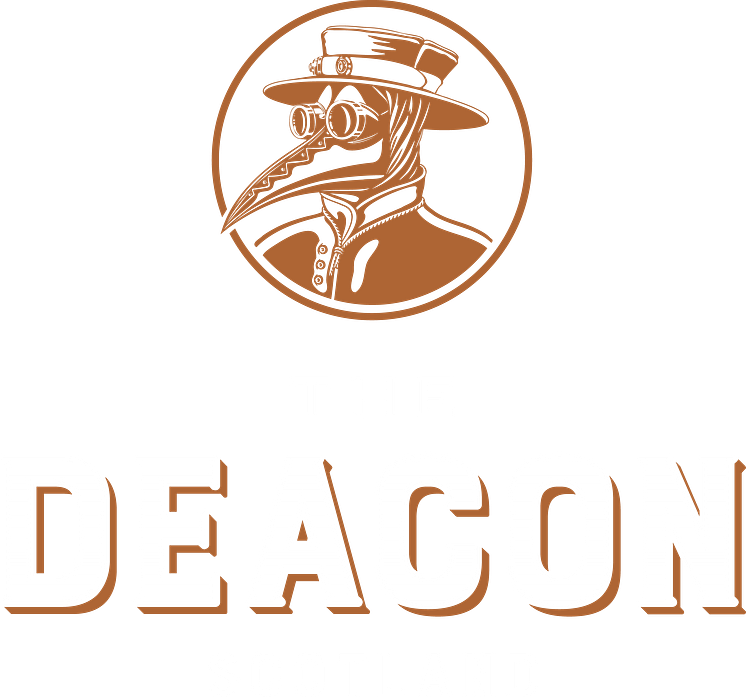 The Deacon.Blended Scotch Whisky.Logo