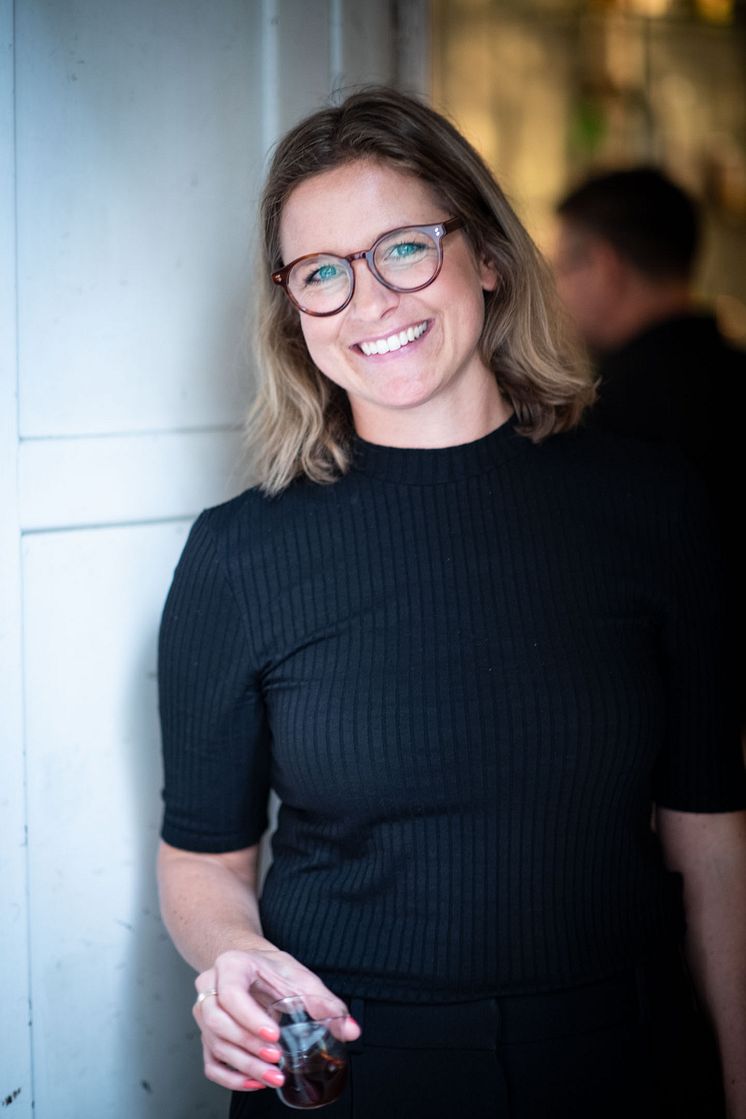 Charlotte Oldne, produktchef för KWV på Arvid Nordquist