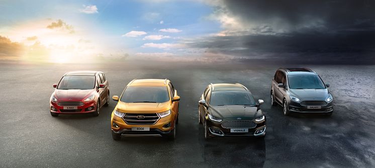 Ford utvider sitt sortiment med AWD til nå å bli 9 modeller i begynnelsen av 2016