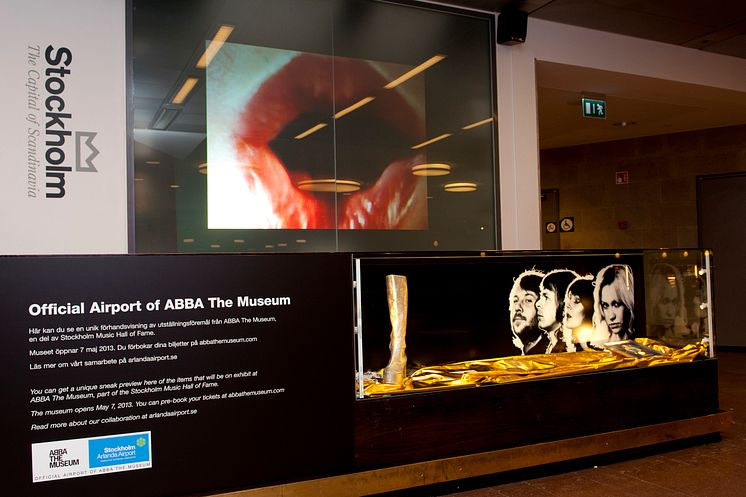 ABBA The Museum, ankomsthallen terminal 5