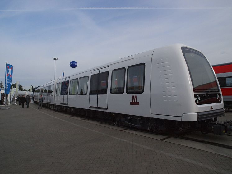 Metro Copenhagen manufactured by Hitachi Rail in Italy