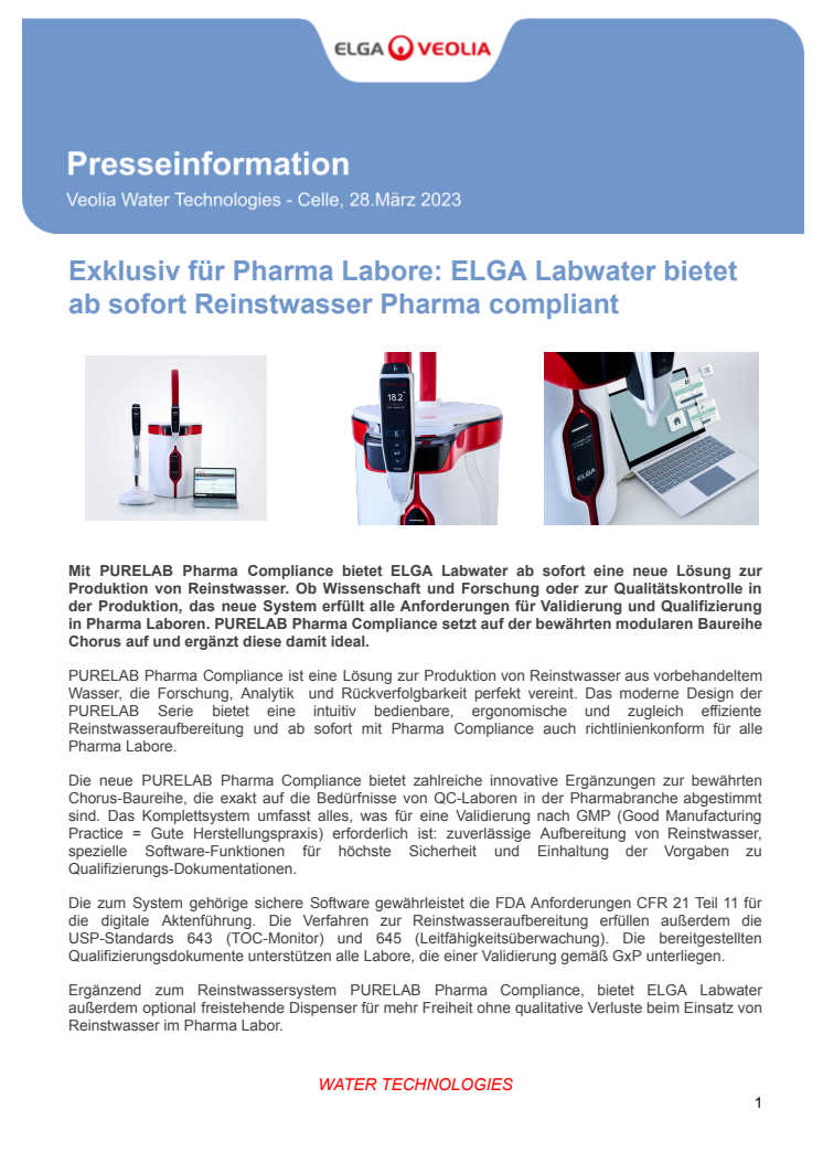 58004_Exklusiv für Pharma Labore_ ELGA Labwater bietet ab sofort Reinstwasser Pharma compliant.pdf