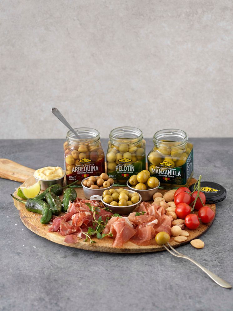 Nytt i butikshyllan - Spanska premium oliver från Zeta