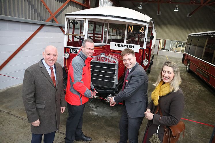 Opening of Beamish Museum’s new bus depot to preserve transport heritage