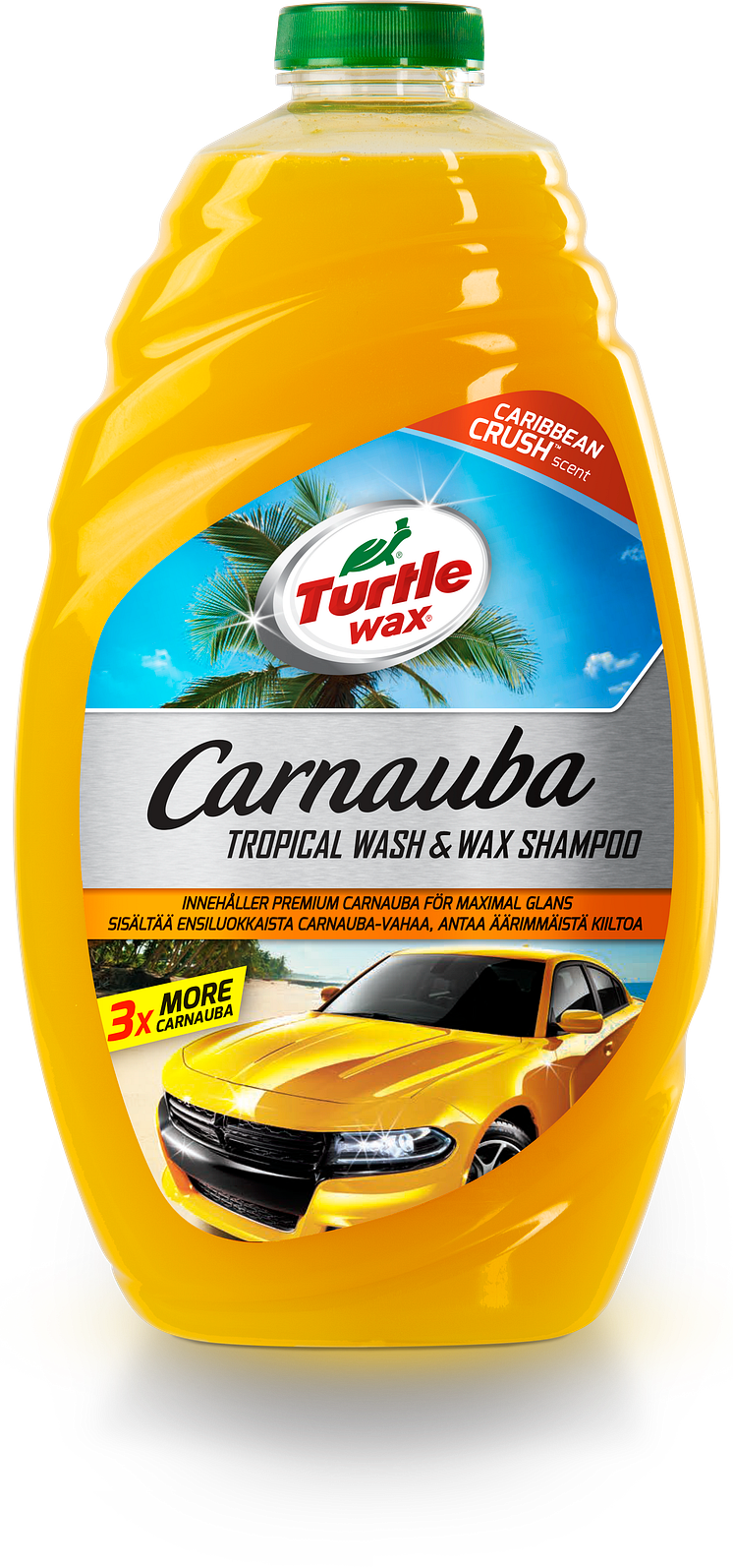 Turtle Wax Carnauba Tropical Wash & Wax Shampoo 