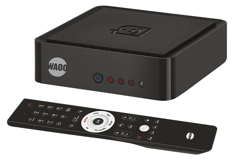 hektar mixer Effektiv Waoo TV-boks 4K og fjernbetjening - Air 7410X (2) | Waoo A/S