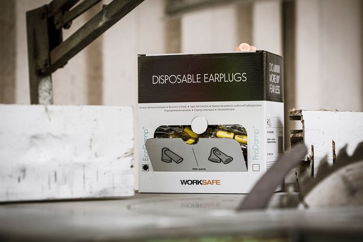 Worksafe hörselproppar EcoDamp och ProDamp