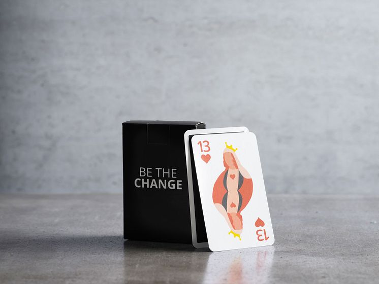 Kvinna till Kvinna - "Be The Change" kortlek - Pressbild 1