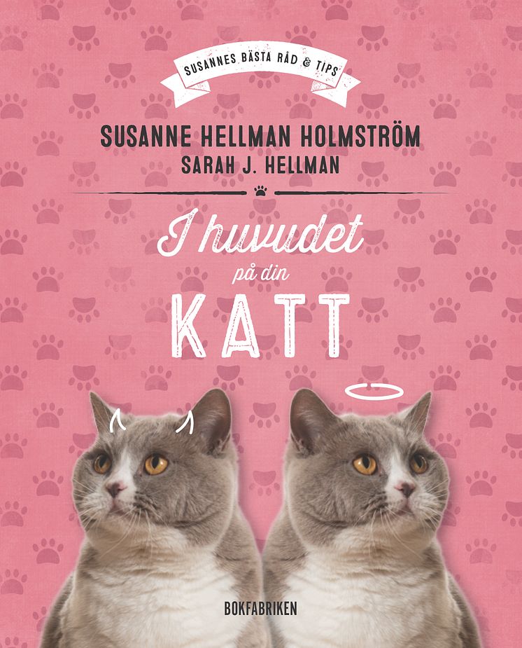 I huvudet på din katt - Susanne Hellman Holmström - Omslag flat