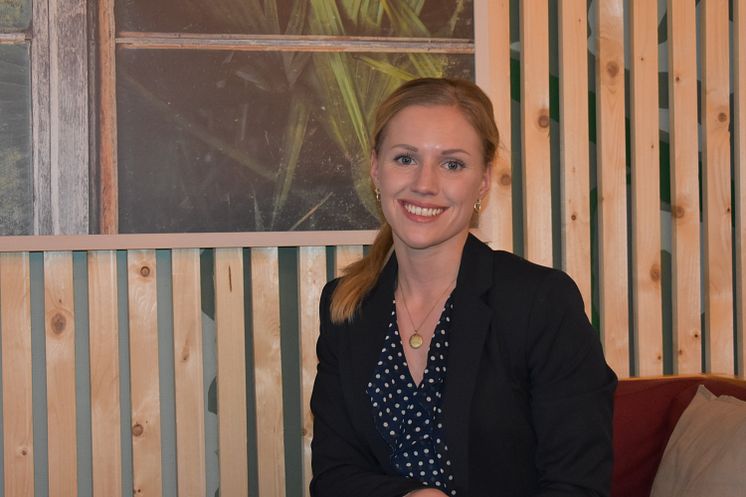Hvordan kommunisere bærekraftige kvaliteter overfor boligkjøpere? Her: Mastergradsstudent, Anne Hæhre.
