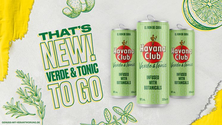 Ready to Drink! Havana Club Verde & Tonic