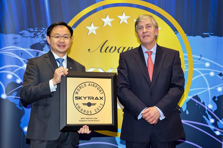 Skytrax 2013 - Best Airport in Asia award