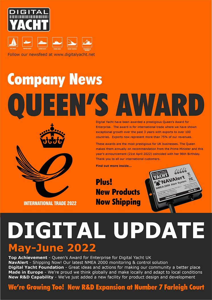 DIGITAL UPDATE MAY 2022 FRONT COVER