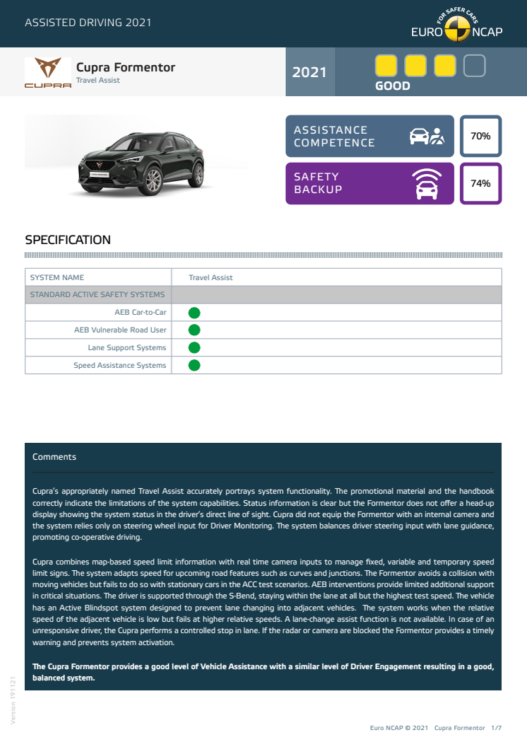 Euro NCAP - Assisted Driving 2021 - Cupra Formentor - Datasheet.pdf