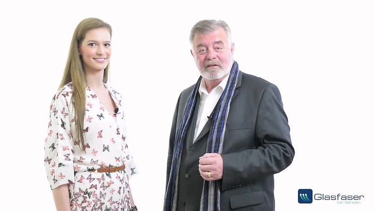 Informationsvideo der Initiative "Glasfaser für Senden" mit Harry Wijnvoord und Linda Niewerth