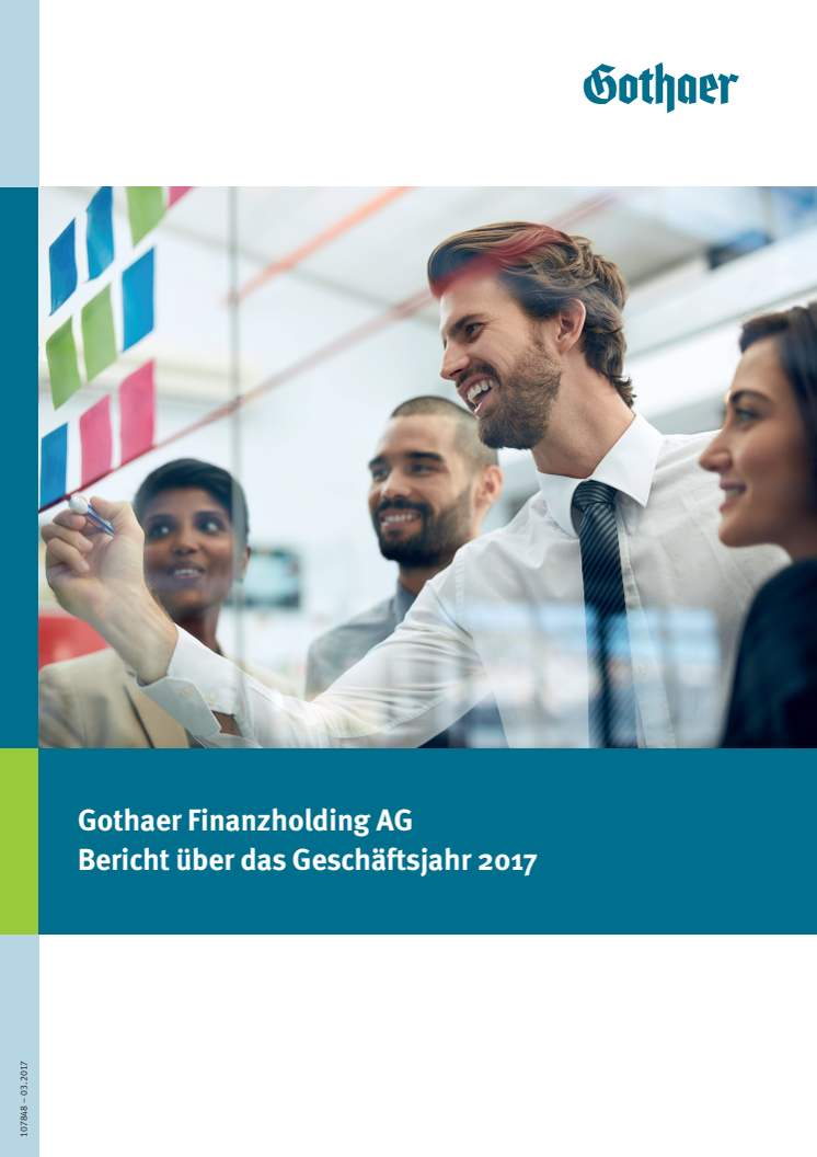 Gothaer Finanzholding AG: Bericht über das Geschäftsjahr 2017