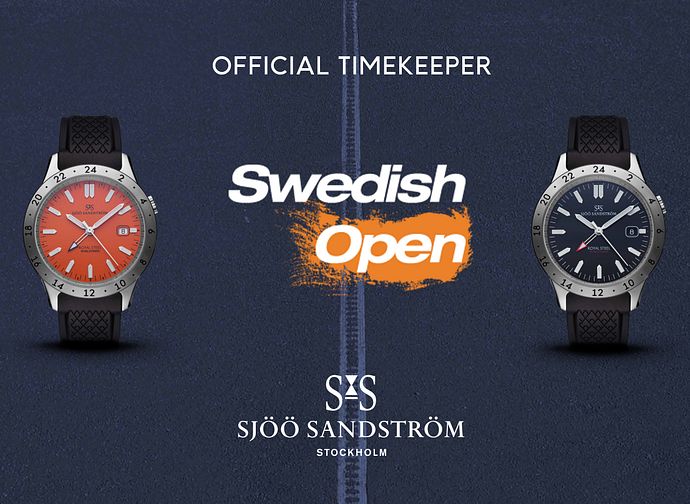 Sjöö Sandström - Official Timekeeper för Swedish Open i Båstad 2019 3