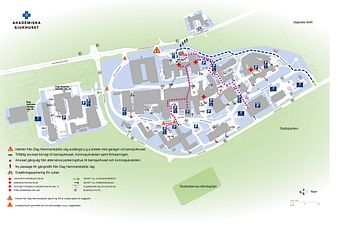 Karta över Akademiska Sjukhuset Uppsala | Karta 2020