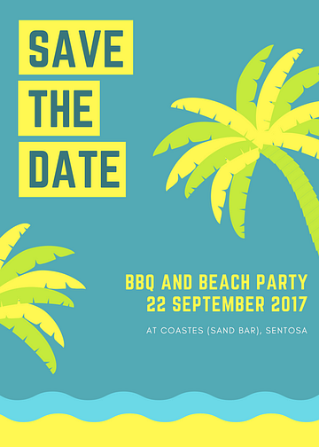 q And Beach Party Save The Date 22 September 17 Norwegian Business Association Singapore