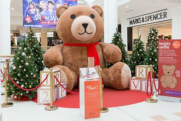 2018 christmas bear