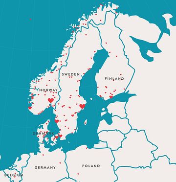 Scandic Sverige Karta | Karta 2020