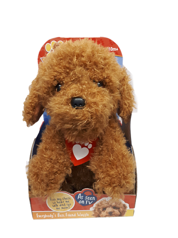 Golden Bear 3401 for sale online Waffle The Wonder Dog Soft Toy With Sounds