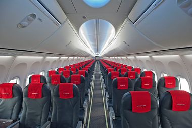 Norwegian Receives First Aircraft With Boeing S Sky Interior