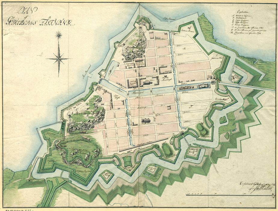 Befästningsstaden Göteborg 1795 - Göteborgs stadsmuseum