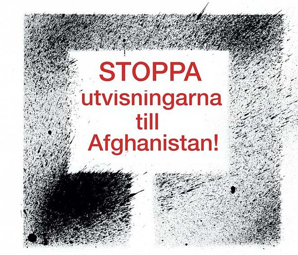Stoppa utvisningarna till Afghanistan!