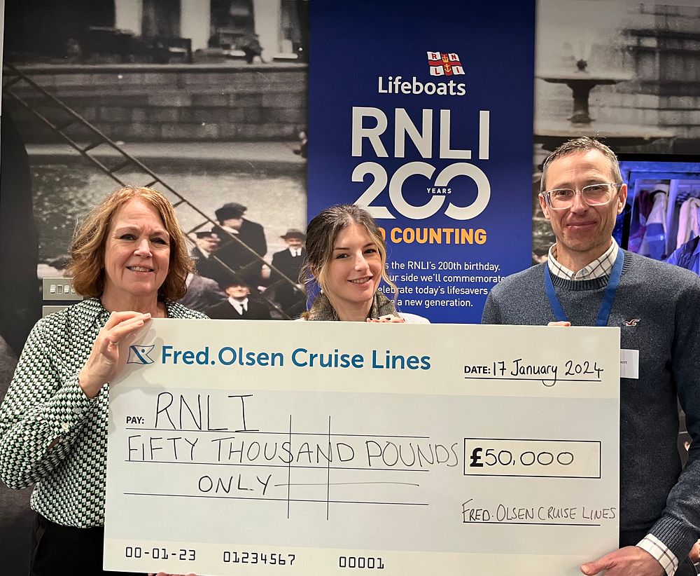 Fred. Olsen Cruise Lines and the RNLI