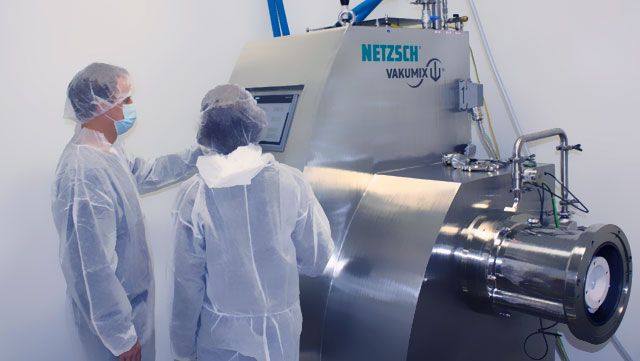 Einrichtung Nanomühle Losan Pharma