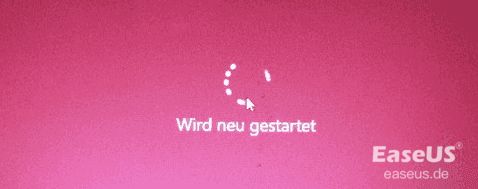 Fehlermeldung: Windows 10 Neustart hängt