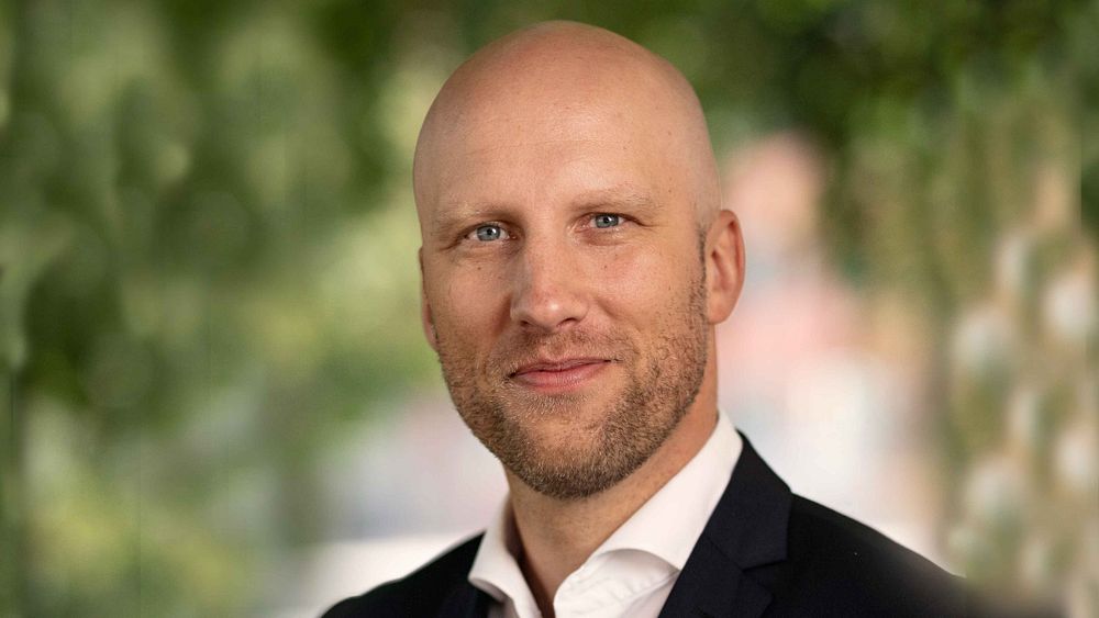 Olle Bergdahl, digitaliseringschef på Akademiska sjukhuset i Uppsala. Foto Mikael Wallerstedt.