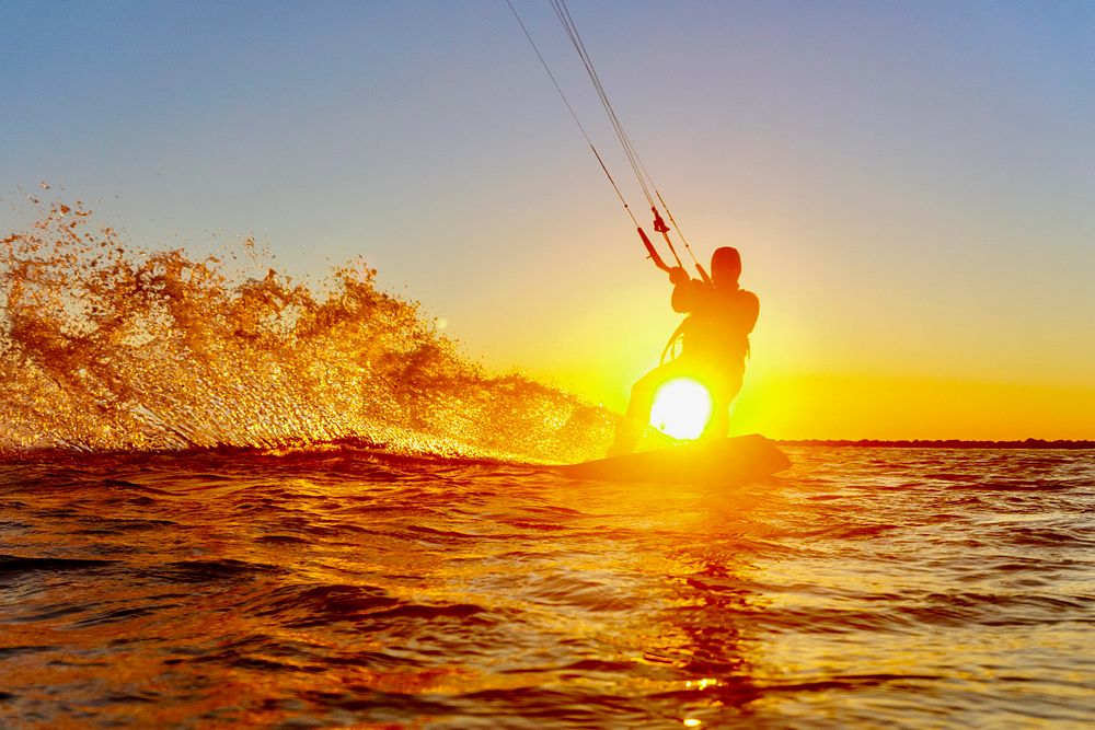 Kiting mit Bore Surf Senter