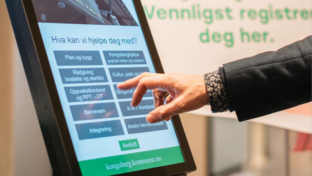 Kongsberg kommune har i mange år effektivisert besøksmottaket i kommunen med løsninger fra Procon Digital