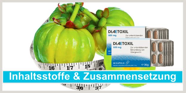 natürlichen Inhaltsstoffe von Diaetoxil Schweiz: