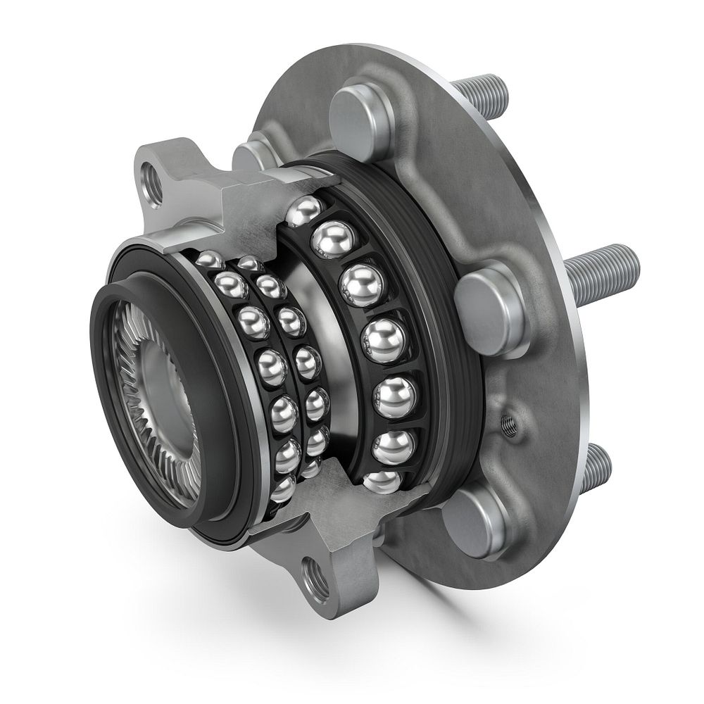 TriFinity wheel bearings by Schaeffler cut frictional losses by 67 percent. That represents a saving of more than 200 watts, equating to about 20 kilometers of additional range in a fully charged electric SUV with a 120-kWh battery capacity.