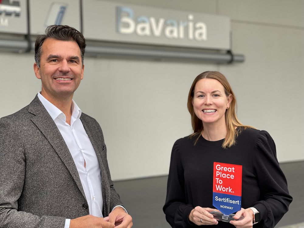 Bavaria Norge oppnår Great Place to Work-sertifisering for femte gang på rad