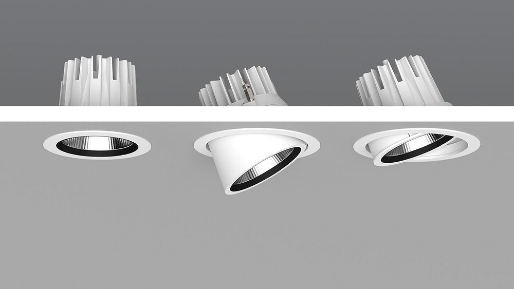 CSA, the recessed ceiling spotlight made for retail