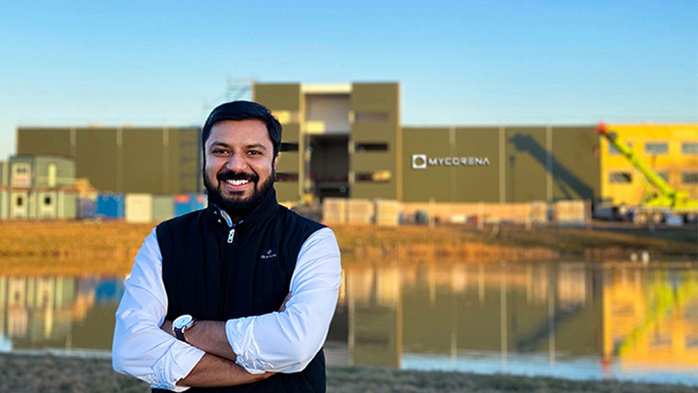 Ramkumar Nair, PhD Founder & CEO framför 3P, Promyc Production Plant