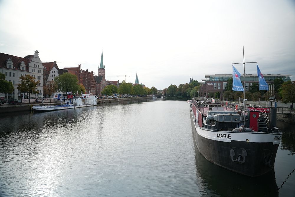 Lübeck fra vannet