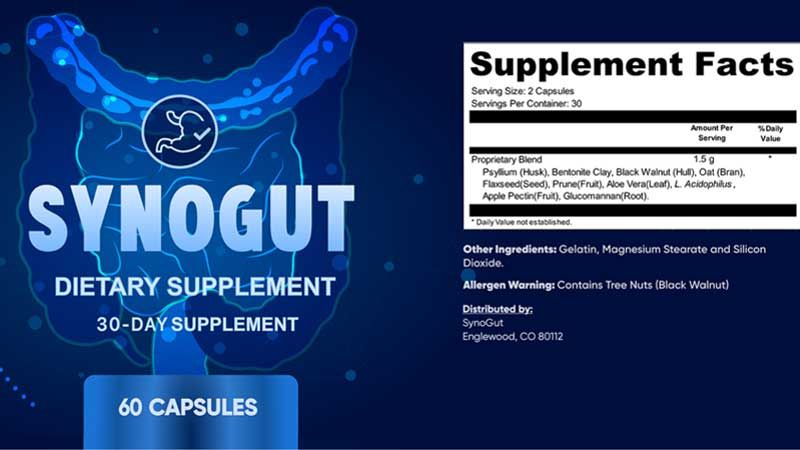 Synogut supplement facts