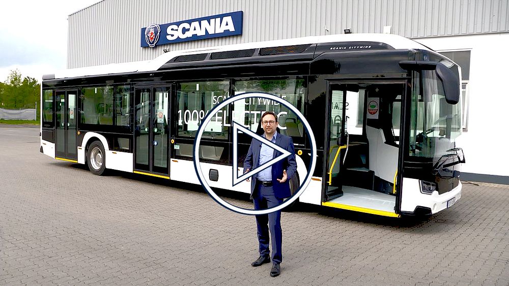 Willkommen im neuen Scania Citywide Elektrobus