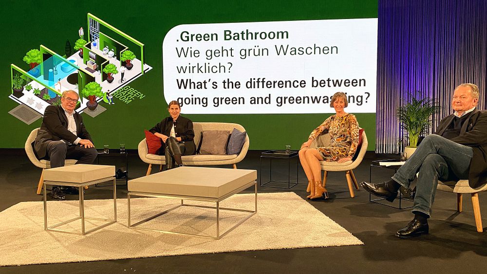 Pop um my Bathroom Magazin | Green Bathroom - ISH digital 2021