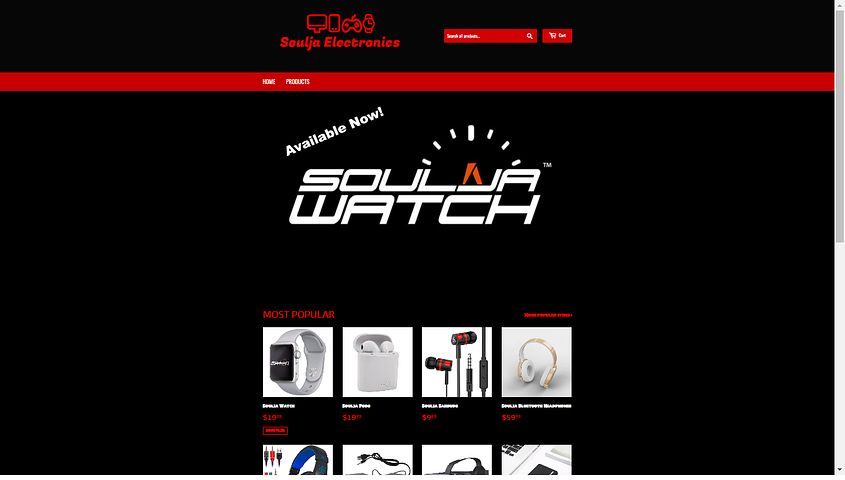 soulja boy online store